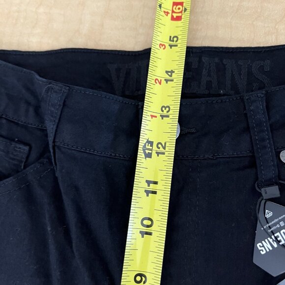 NWT VIP JEANS Womens Black Pants Size 15/16 Sculpting Boot Cut Stretch High Rise - Picture 9 of 10